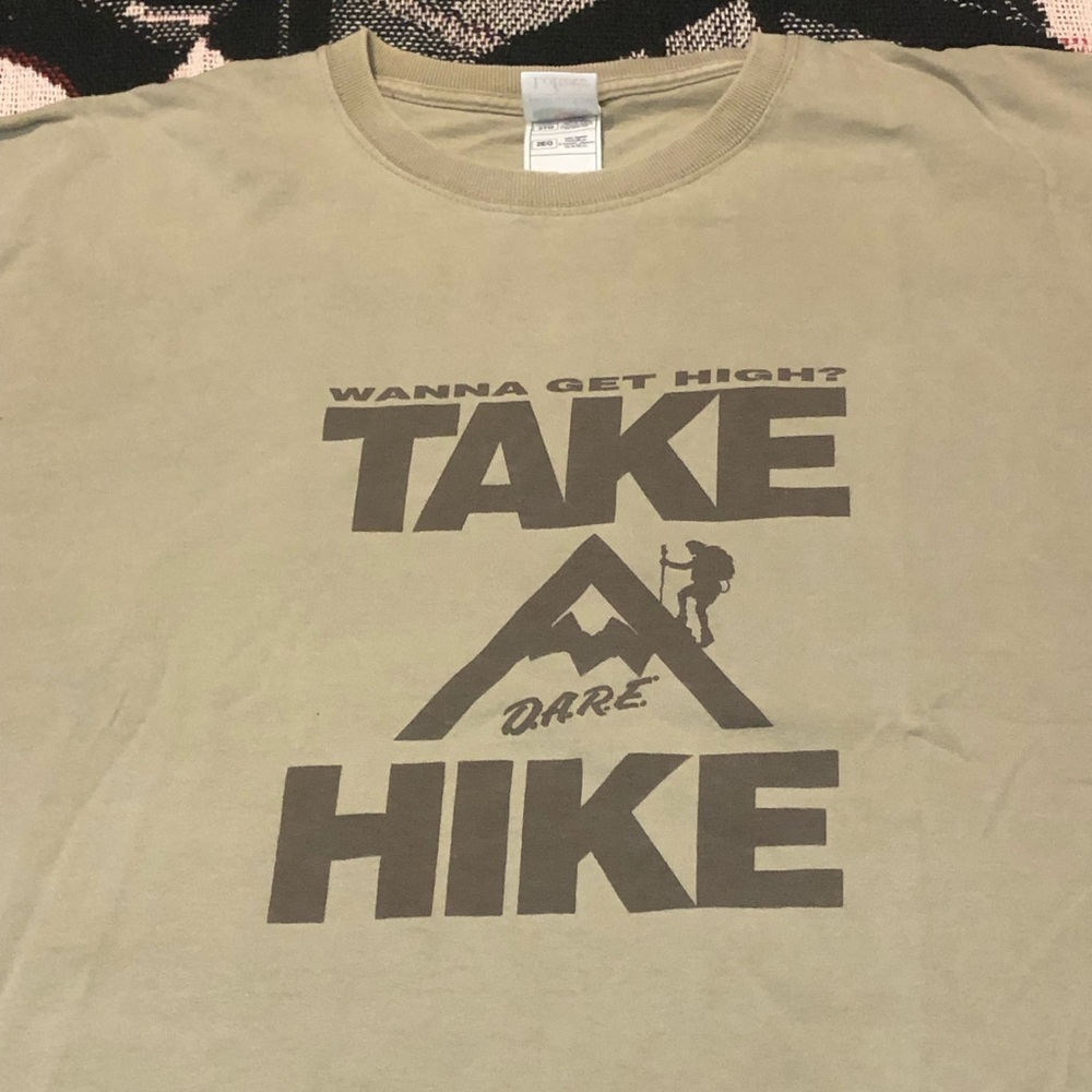 Wanna get high? D.A.R.E TEE